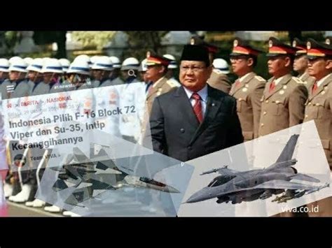 2020 Menhan Prabowo Kawinkan 2 Pesawat Tempur Ini Di Langit Pertiwi