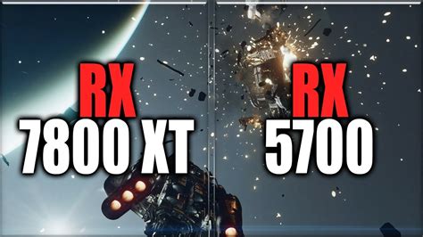 Rx 7800 Xt Vs Rx 5700 Benchmarks Tested In 20 Games Youtube