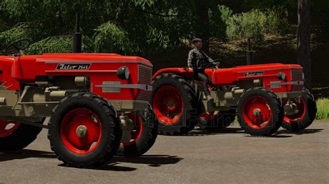 Мод Zetor UR1 Pack для Farming Simulator 2022