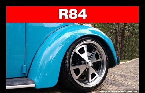 Roda Esportiva Fusca Vw Porsche Aro X Bico De Ar R