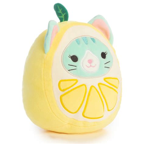 Squishmallows 75 Soft Toy Corinna The Cat In Lemon Costume The