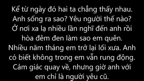 Người yêu cũ - Khởi My (Lyrics) - YouTube