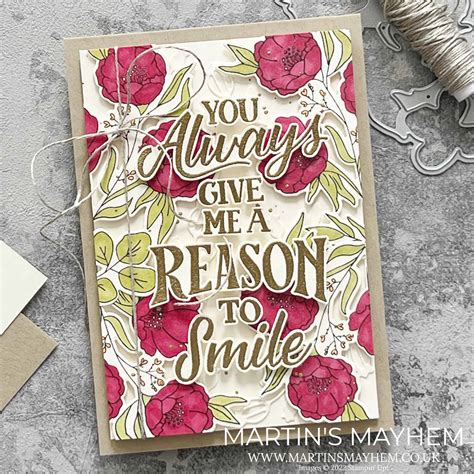 Perfect Partners Stampin Up Fresh Cut Flowers Bundle Martins Mayhem