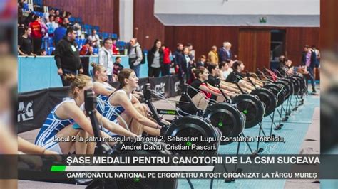 Ase Medalii Pentru Canotorii De La Csm Suceava