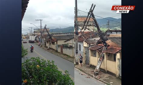 Caminh O Bate Em Poste E Atinge Casa No Bairro S O Jo O Em Pouso