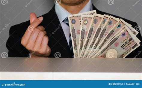 Businessman Holding Money and Posing Stock Image - Image of happiness ...