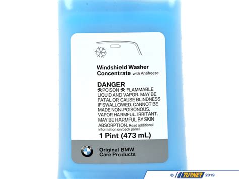 83192221702KT Genuine BMW Windshield Washer Fluid 83192221702