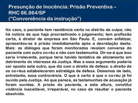 Prisão cautelar e procedimentos ppt carregar