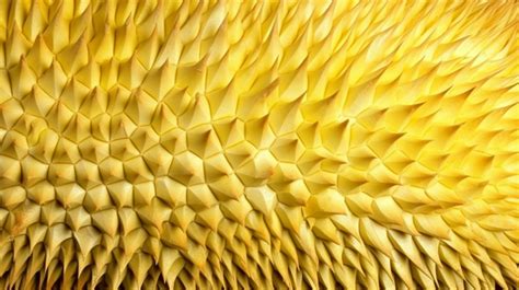 Close Up Of Durian Skin Exploring The Textured Background Of This