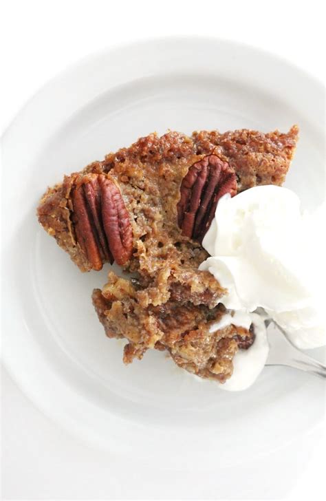 Crustless Pecan Pie without Corn Syrup (Gluten-Free, Vegan, Paleo, Keto)