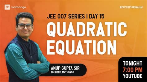 🔥🔥quadratic Equation Jee Mains 2019 Solutions Tips And Tricks For