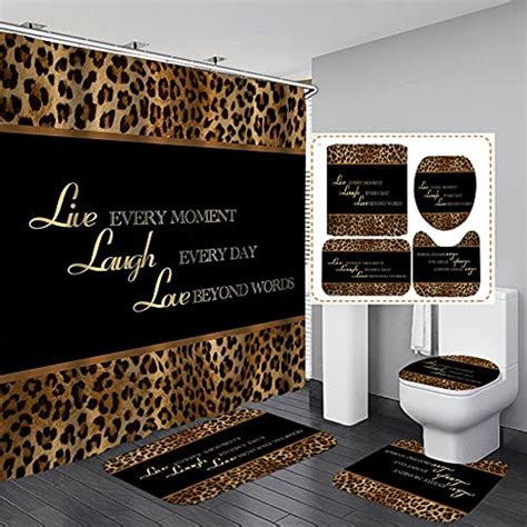 Shop For The Best Leopard Print Bathroom Set And Transform Your Space