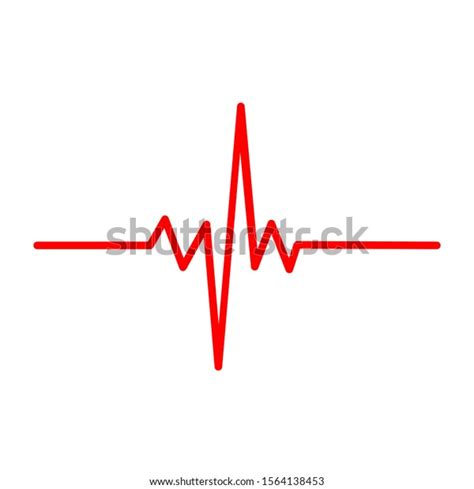 Solid Heart Rhythm Ekg Icon Cardio Stock Vector Royalty Free 1564138453