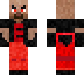 Bald Evil Steve | Minecraft Skin