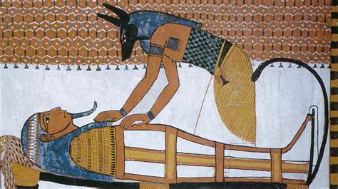 The Egyptian God Anubis God Of Death