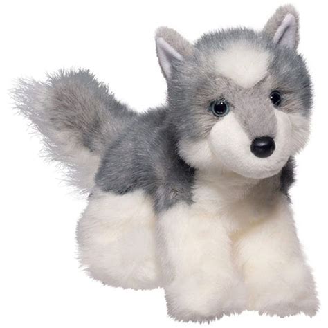 Joli The 12 Inch Stuffed Husky Puppy By Douglas