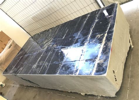 Exotic Brazil Sodalite Blue Granite Slab