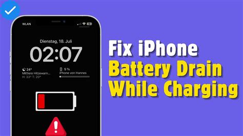 How To Fix Iphone Battery Draining While Charging 2024 Guide Youtube