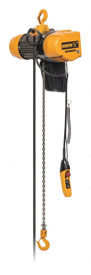 HARRINGTON H4 Heavy Duty 115V AC Electric Chain Hoist 54PM87