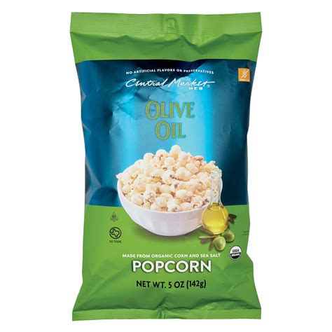 Central Market Olive Oil Popcorn Shop Popcorn At H E B