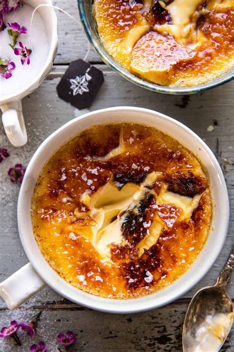 Easy Vanilla Earl Grey Crème Brûlée Receita Receita De Creme