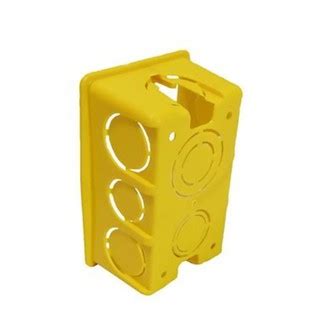 Kit 24 Caixinha De Luz Pvc 4x2 Embutir Amarelo Shopee Brasil