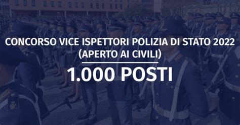 Concorso 1 000 Vice Ispettori Polizia Di Stato 2022 Esiti Seconda