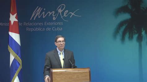 Canciller A De Cuba On Twitter Brunorguezp No Es En Cuba