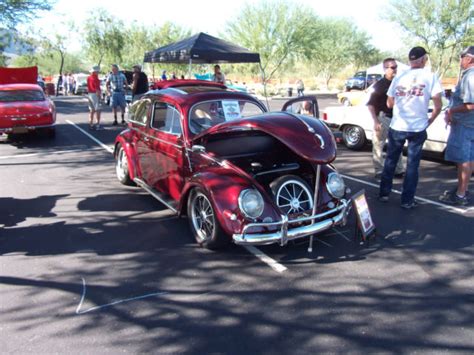 Volkswagen Beetle Classic Sliding Roof 1957 Burgundy For Sale 1957