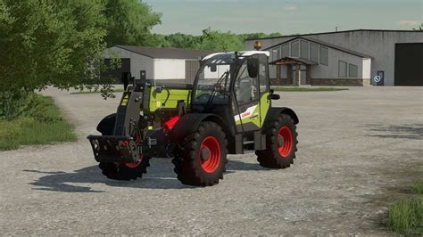 Fs22 Claas Scorpion 1033 Grease Addon V1000 мод Farming Simulator