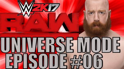 Wwe 2k17 Universe Mode Episode 6 Raw Is War Go Home Show For