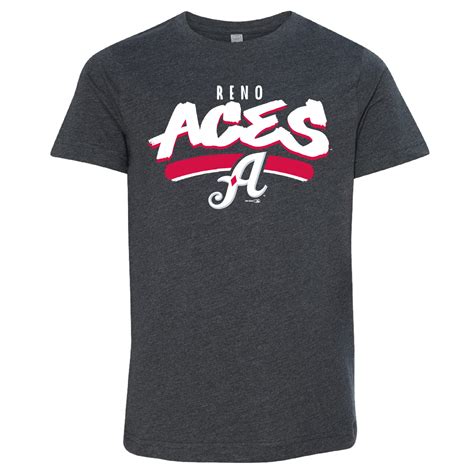 Reno Aces Grey Heather Youth Tee – Reno Aces Official Store