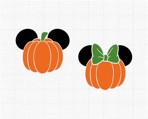 Mickey Mouse Pumpkin Clipart