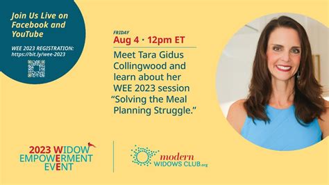 A Conversation With Tara Gidus Collingwood WEE 2023 St Louis Speaker