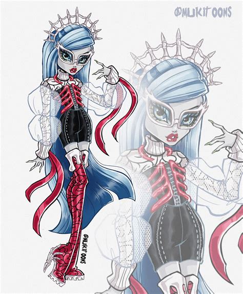 MONSTER HIGH Ghoulia Collector Fan Art In 2024 Monster High Art