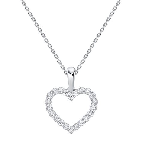 Petite Lab Diamond Heart Pendant – Rare Carat