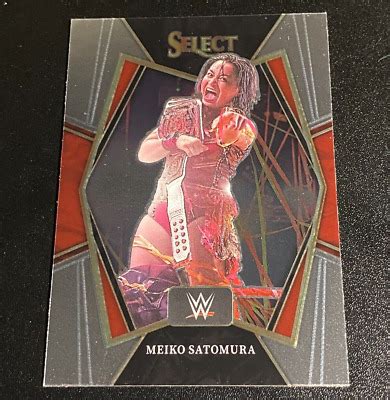 2022 Meiko Satomura WWE Panini Select Wrestling Card Premier Level 176