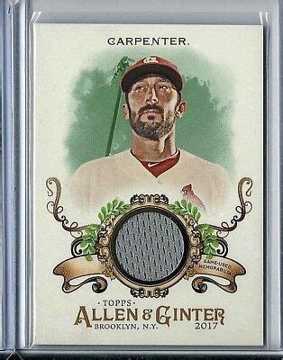 MATT CARPENTER 2016 TOPPS ALLEN GINTER RELIC GAME USED JERSEY EBay