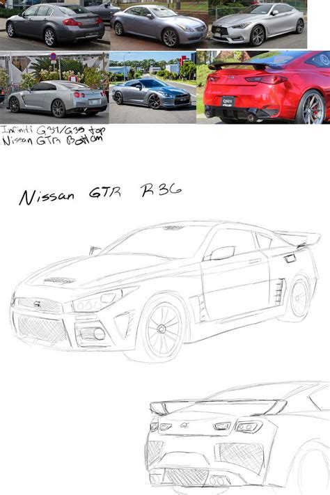 Nissan GTR R36 design prediction by CNCharger on DeviantArt