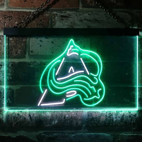 Colorado Avalanche Logo Led Neon Sign Neon Sign Led Sign Shop Whats Your Sign