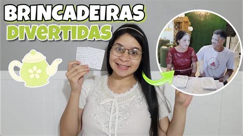 Brincadeiras Divertidas Para Fazer No Seu Ch De Panela Cozinha Youtube