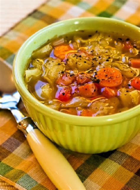 Slow Cooker Ham And Cabbage Soup Recipe Ocean