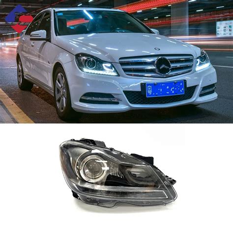 W Mercedes Far Is Originais Para Benz C C C C Hid Xenon