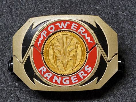 D Printed Mmpr White Ranger Tigerzord Legacy Power Coin Prop Etsy