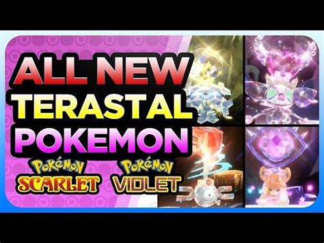 Pokemon Scarlet And Violet How To Find Tera Shards And Change Your