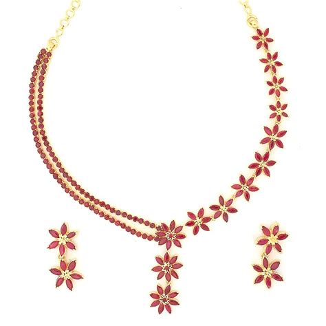 Grt Jewellers Ruby Necklace Designs With Price Clip Art Library