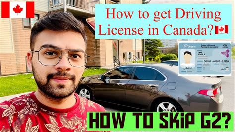 How To Get Driving Licence In Canada How To Skip G Exam Dl