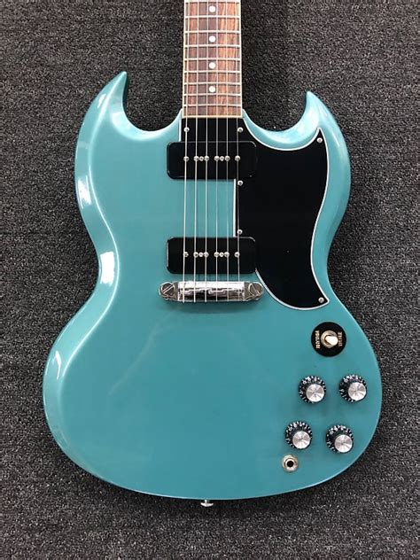 Gibson Sg Special Faded Pelham Blue Reverb Uk