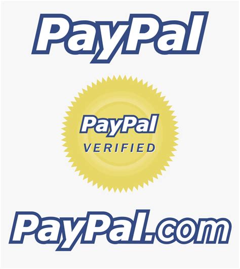 Paypal Logo Png Transparent - Paypal Verified Logo Vector, Png Download ...