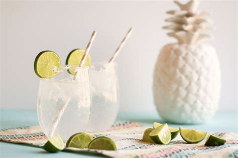 Coconut Lime Spritzer Summer Mocktail Recipe Coconut Lime Spritzer